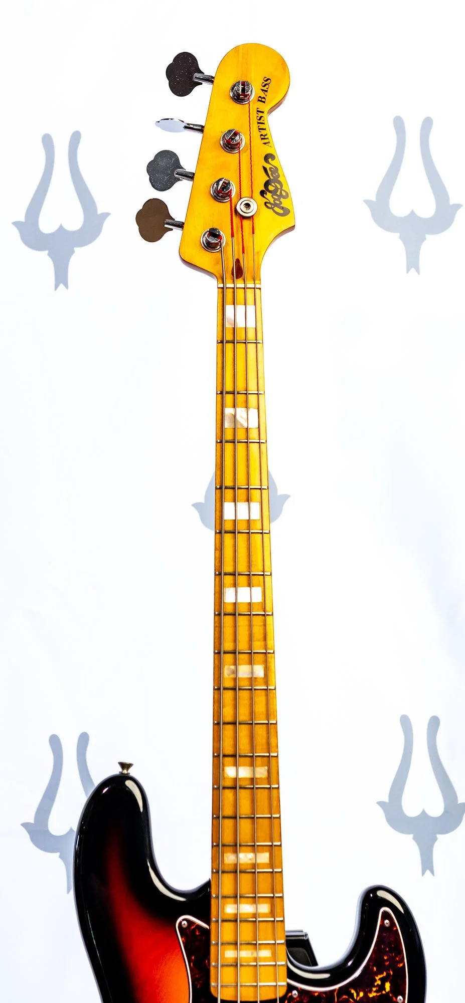 JooDee Artist Series JJB Jazz Bass. JJB-60 in (YS) Yellow Sunburst